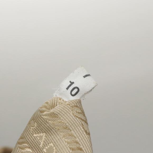 PRADA Shoulder Bag Nylon Beige Silver - Picture 11 of 16